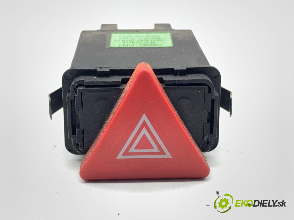 AUDI A3 8L liftback 1999 92 kW 1.8 1781 Spínač svetiel výstražných (núdzových) 8L0941509H (Prepínacie páčky pod volantom)