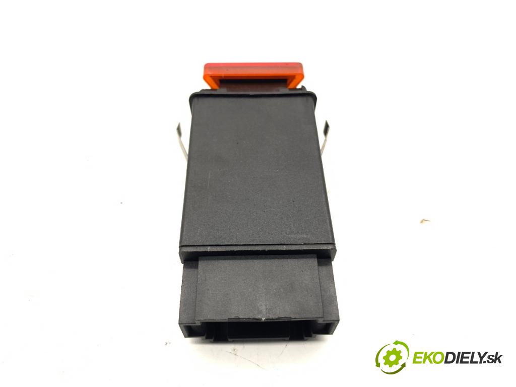 AUDI A3 8L liftback 1999 92 kW 1.8 1781 Spínač svetiel výstražných (núdzových) 8L0941509H (Prepínacie páčky pod volantom)