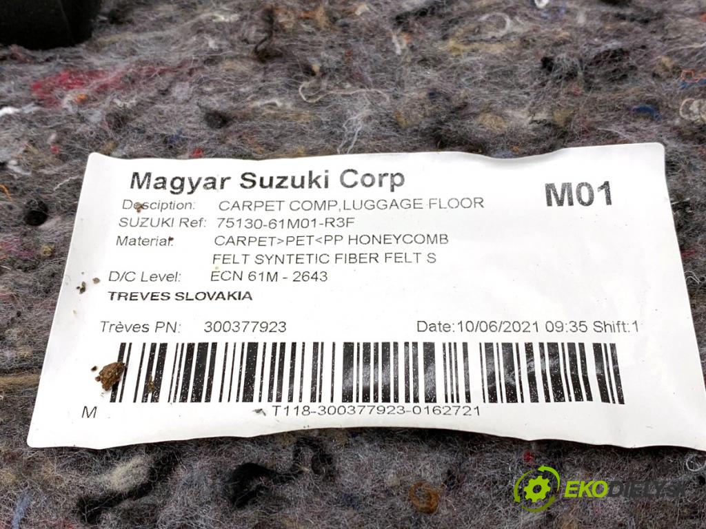 SUZUKI SX4 liftback 2021 95 kW 1.4 Hybrid (Mild Hybrid) (AKK 414) 1373 KRYTINA: kufra 75130-61M01-R3F