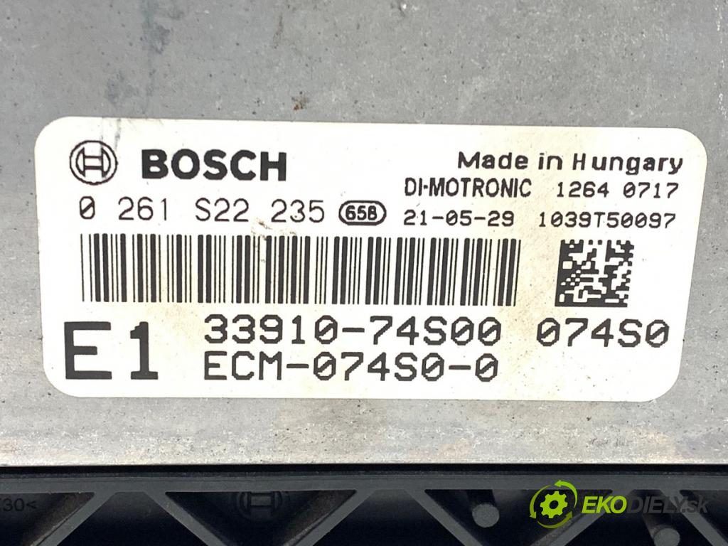 SUZUKI SX4 liftback 2021 95 kW 1.4 Hybrid (Mild Hybrid) (AKK 414) 1373 riadiaca jednotka Motor 33910-74S00 0261S22235 (Riadiaca jednotka)