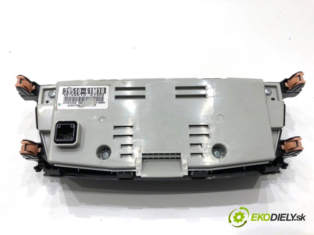 SUZUKI SX4 liftback 2021 95 kW 1.4 Hybrid (Mild Hybrid) (AKK 414) 1373 Panel ovládania kúrenia 39510-61M10 (Prepínacie páčky pod volantom)