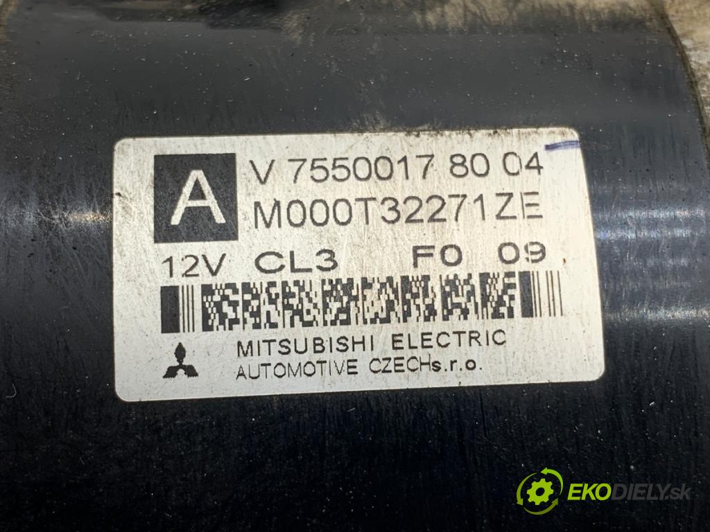PEUGEOT 3008 nadwozie wielkoprzestrzenne (MPV) 2010 115 kW 1.6 THP 1598 startér M000T32271ZE (Startér)