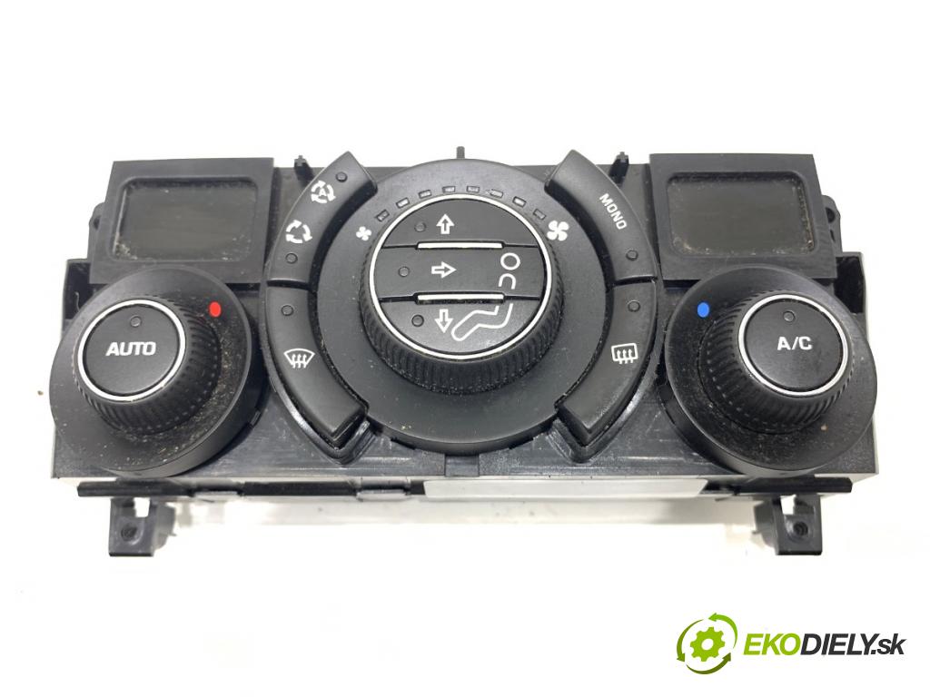 PEUGEOT 3008 nadwozie wielkoprzestrzenne (MPV) 2010 115 kW 1.6 THP 1598 Panel ovládania kúrenia 96738320XT (Prepínacie páčky pod volantom)