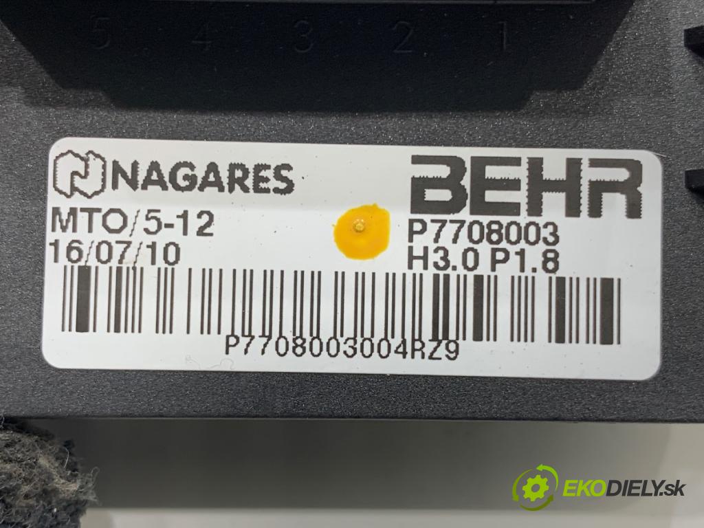 PEUGEOT 3008 nadwozie wielkoprzestrzenne (MPV) 2010 115 kW 1.6 THP 1598 Odpor, rezistor kúrenia vzduchu P7708003 (Odpor (rezistor) kúrenia)