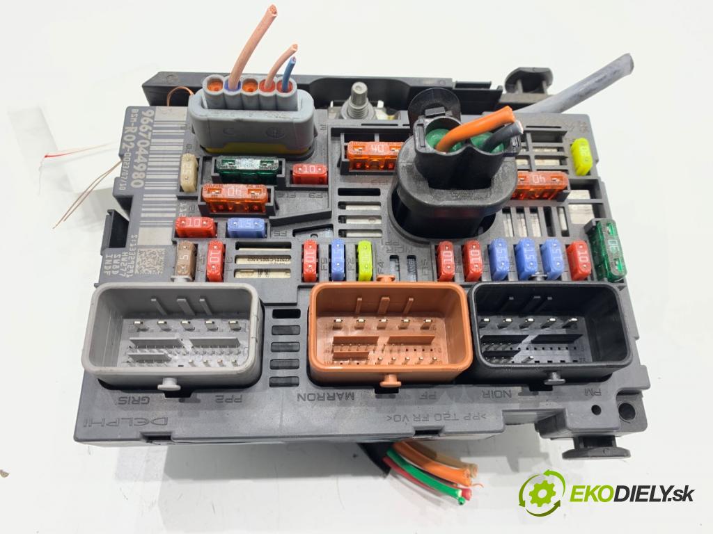 PEUGEOT 3008 nadwozie wielkoprzestrzenne (MPV) 2010 115 kW 1.6 THP 1598 Modul BSM 9667044980 (Riadiaca jednotka ostatné)