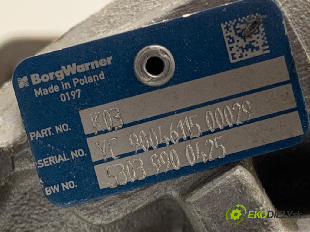 PEUGEOT 3008 nadwozie wielkoprzestrzenne (MPV) 2010 115 kW 1.6 THP 1598 Turbodúchadlo,turbo 53039900425 (Turbodúchadlo (kompletné))