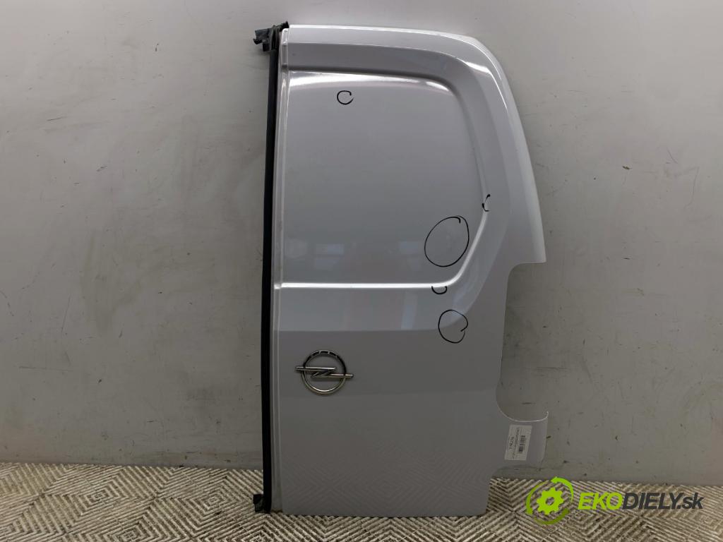 OPEL COMBO D Nadwozie pełne/minivan 2024 81 kW 1.2 1199 dveře zadní část pravé  (Klika dveří ostatní)