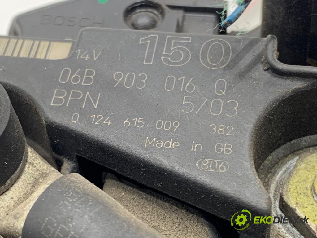 AUDI A4 B6 sedan 2003 96 kW 2.0 1984 Alternátor 06B903016Q (Alternátor)