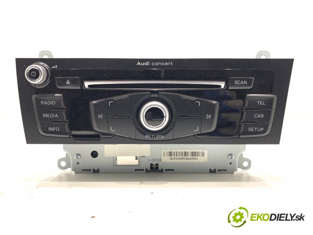 AUDI A5 8T coupe 2013 125 kW 1.8 TFSI 1798 RADIO 8R2035186P (Audio zariadenie)