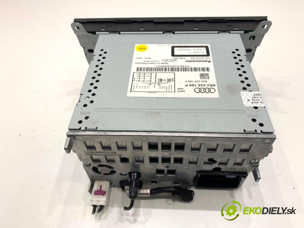 AUDI A5 8T coupe 2013 125 kW 1.8 TFSI 1798 RADIO 8R2035186P (Audio zariadenie)