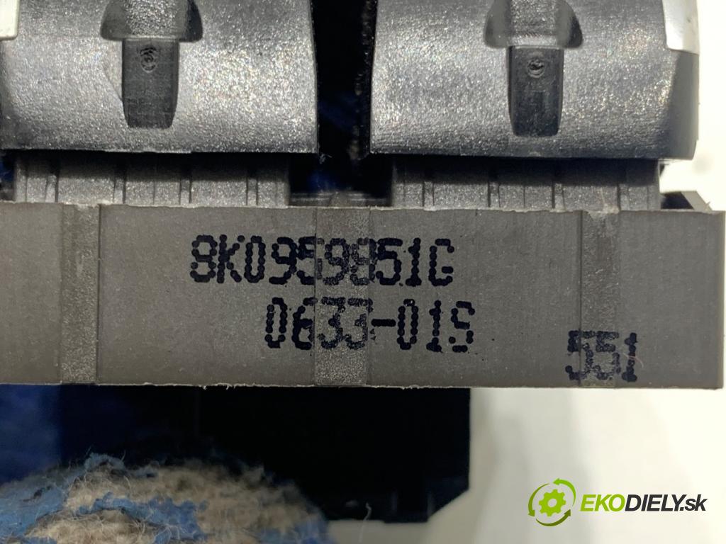 AUDI A5 8T coupe 2013 125 kW 1.8 TFSI 1798 Prepínač okien 8K0959851C (Prepínacie páčky pod volantom)