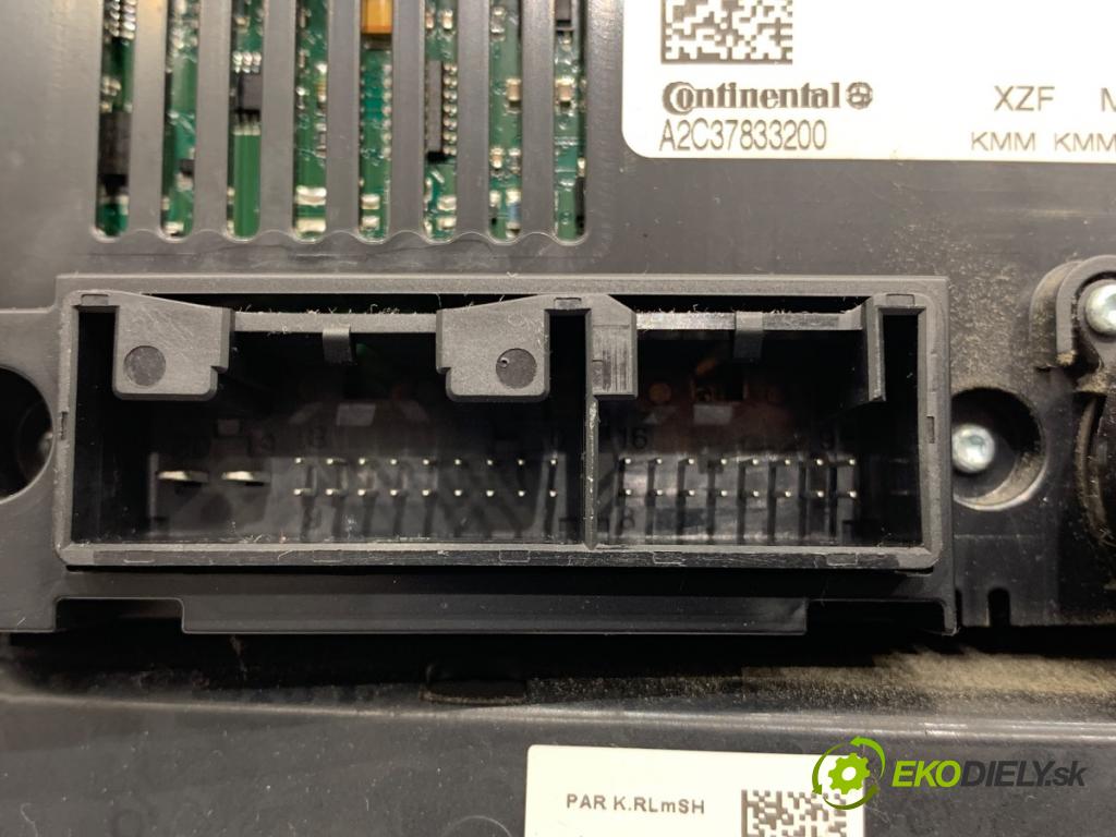 AUDI A5 8T coupe 2013 125 kW 1.8 TFSI 1798 Panel ovládania kúrenia 8K2820043T (Prepínacie páčky pod volantom)