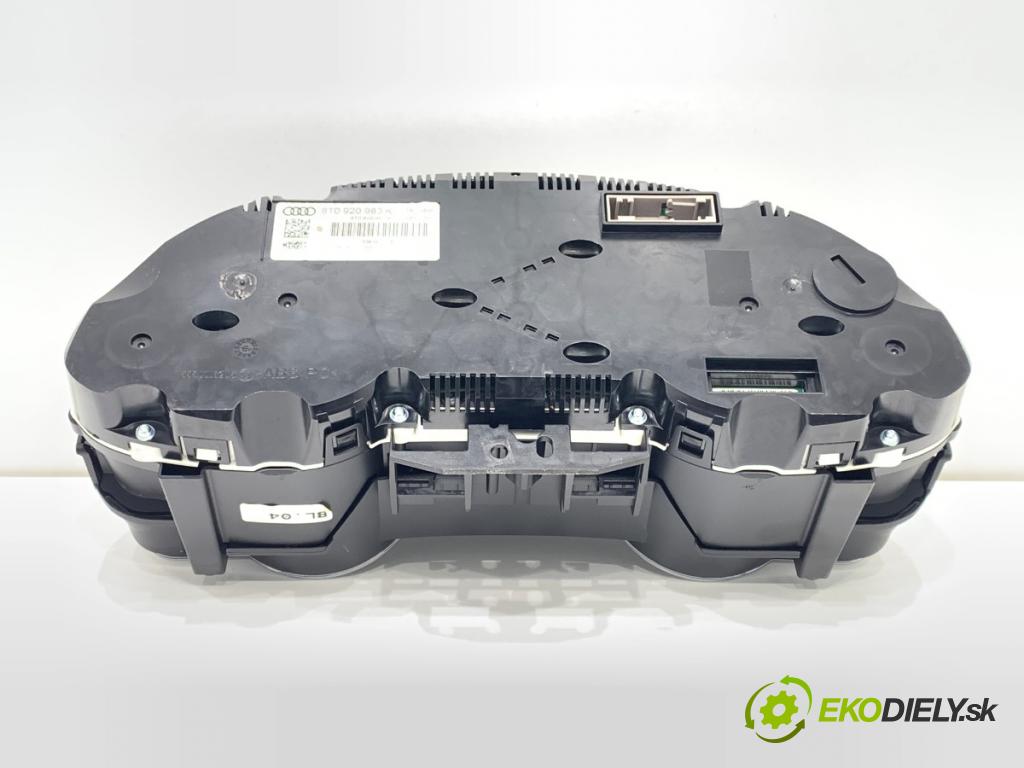 AUDI A5 8T coupe 2013 125 kW 1.8 TFSI 1798 Prístrojovka 8T0920983K (Prístrojová doska)