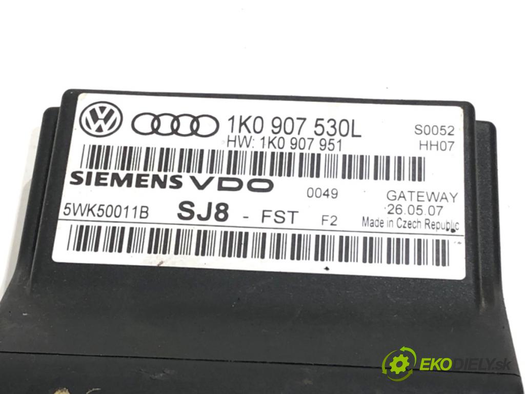 SKODA OCTAVIA II liftback 2007 85 kW 1.6 FSI 1598 modul GATEWAY 1K0907530L