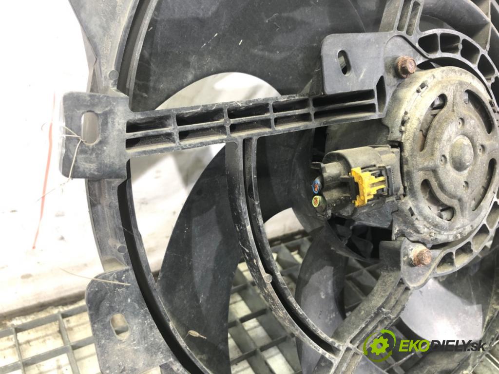 PEUGEOT 207 liftback 2008 66 kW 1.6 HDi 1560 ventilátor chladiče  (Ventilátor)