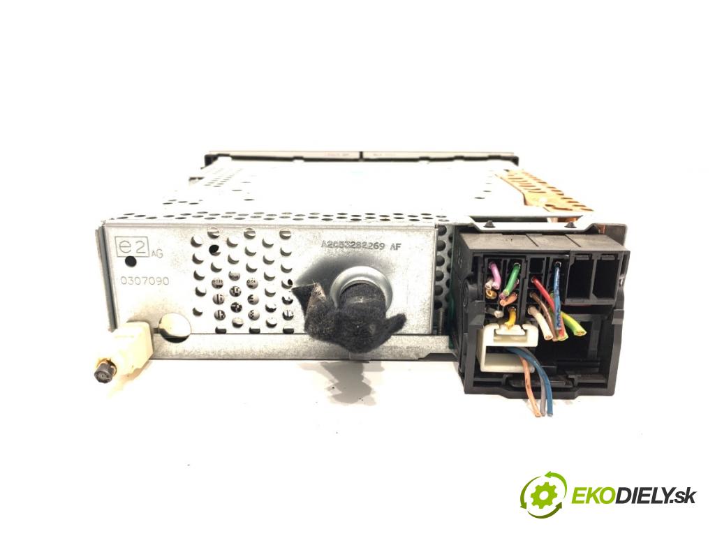 PEUGEOT 207 liftback 2008 66 kW 1.6 HDi 1560 RADIO 96643698XT (Audio zariadenie)