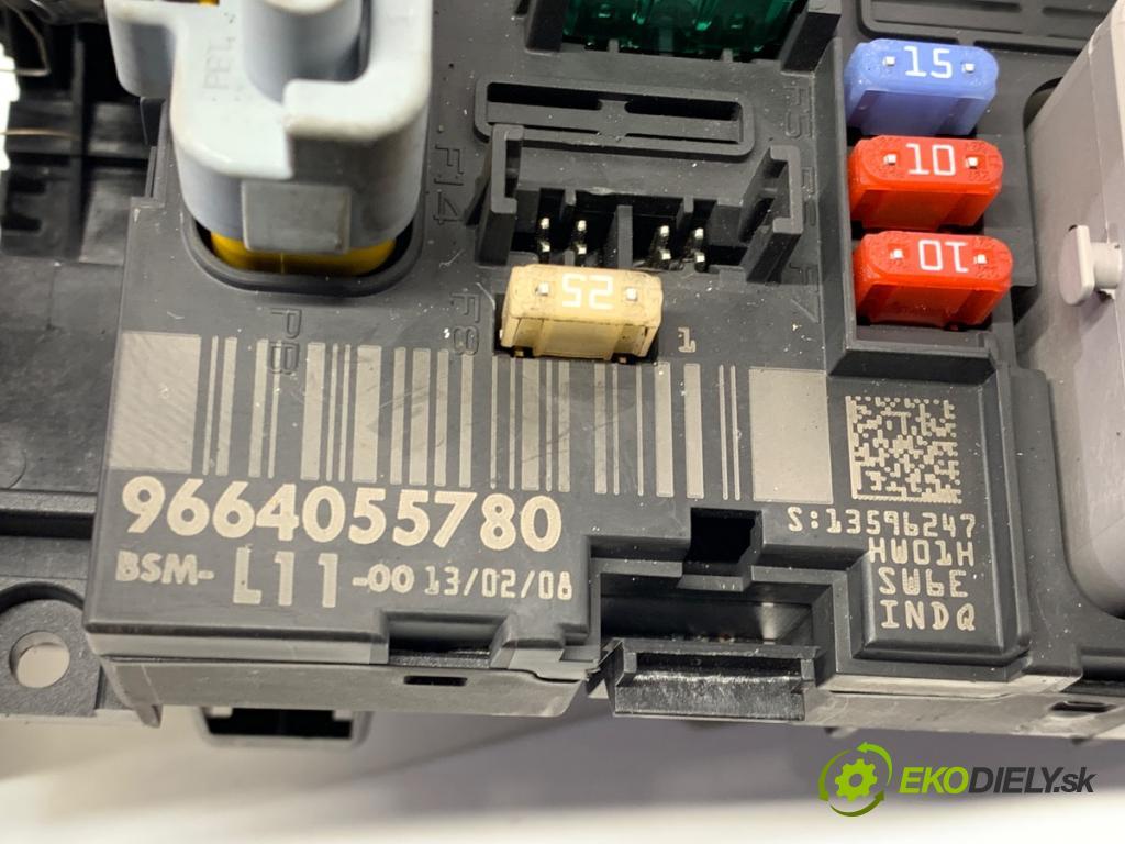 PEUGEOT 207 liftback 2008 66 kW 1.6 HDi 1560 Modul BSM 9664055780 (Riadiaca jednotka ostatné)