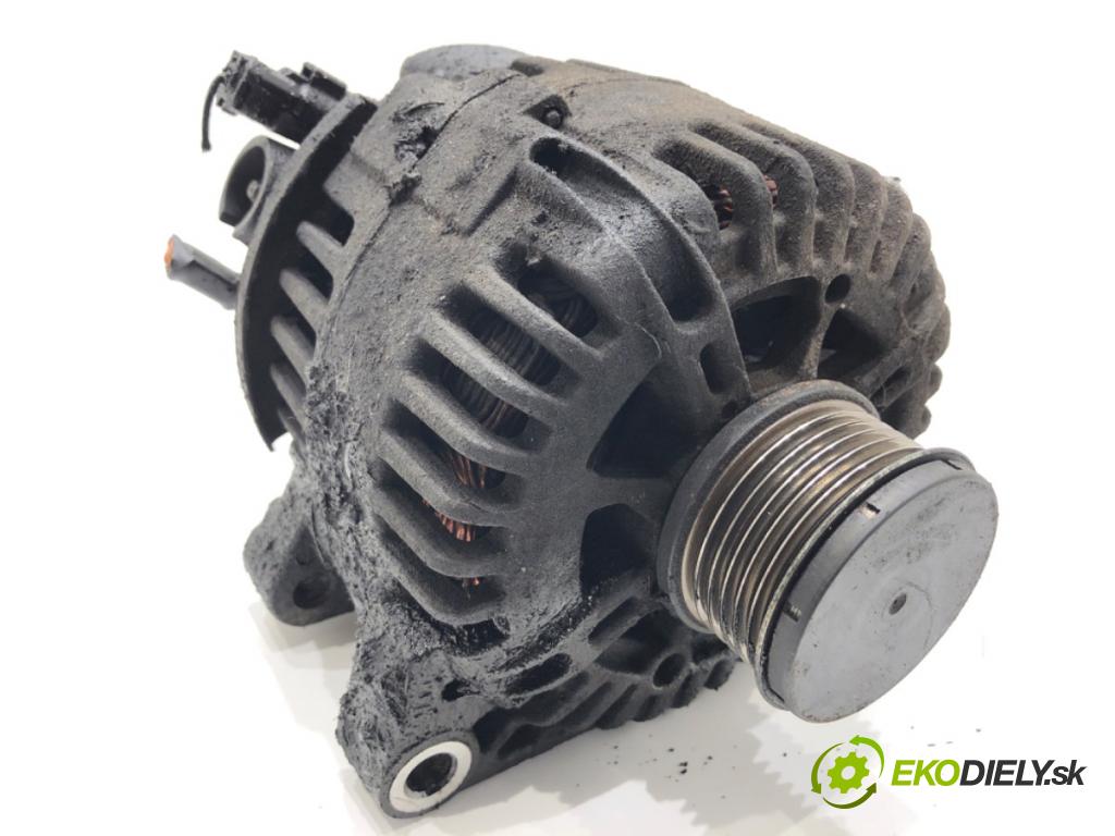 PEUGEOT 207 liftback 2008 66 kW 1.6 HDi 1560 Alternátor 9646321780 (Alternátor)