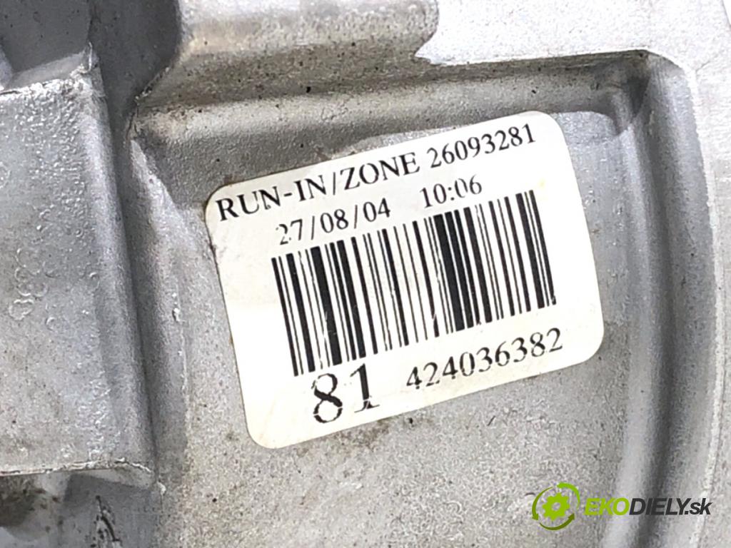 OPEL MERIVA A nadwozie wielkoprzestrzenne (MPV) 2004 74 kW 1.7 CDTI (E75) 1686 pumpa servočerpadlo 26108652 (Servočerpadlo)