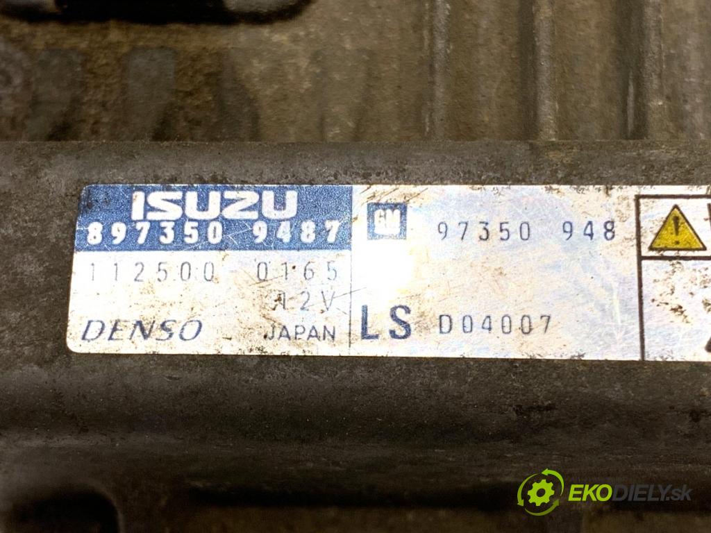 OPEL MERIVA A nadwozie wielkoprzestrzenne (MPV) 2004 74 kW 1.7 CDTI (E75) 1686 riadiaca jednotka Motor 8973509487 (Riadiaca jednotka)