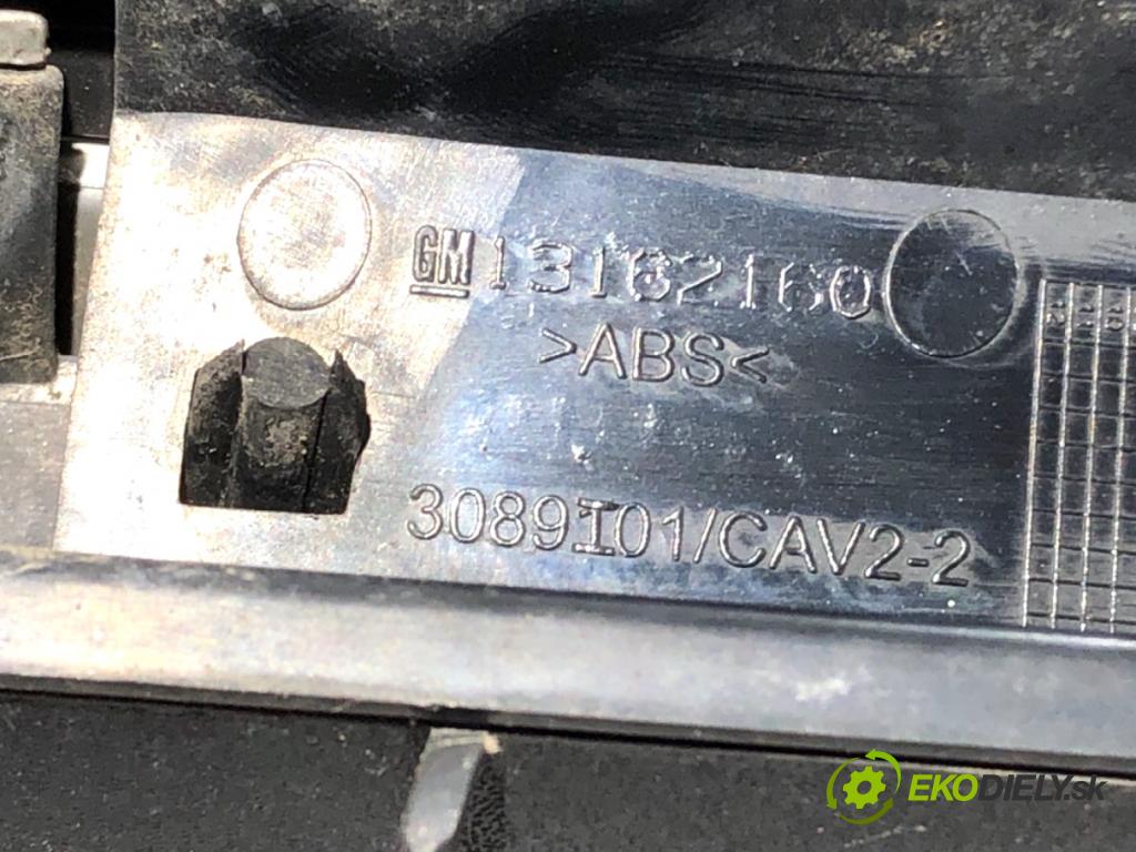OPEL MERIVA A nadwozie wielkoprzestrzenne (MPV) 2004 74 kW 1.7 CDTI (E75) 1686 Mriežka maska 13162160 (Mriežka predná (maska chladiča))