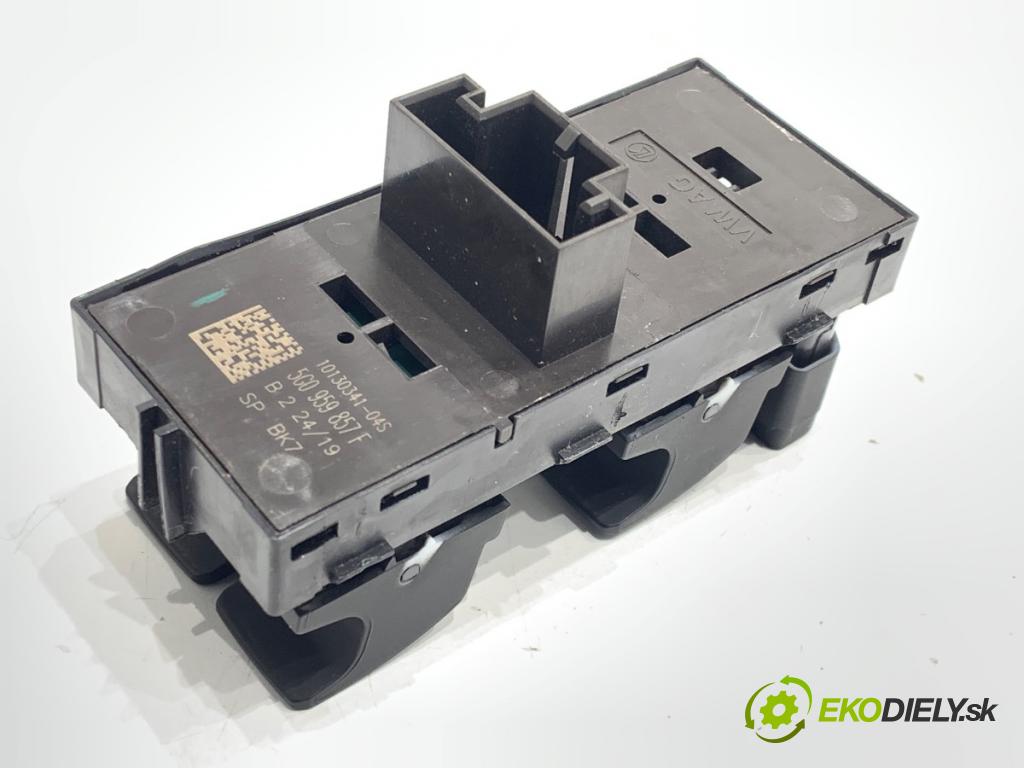 SEAT LEON III Kombi 2019 221 kW 2.0 Cupra 4Drive 1984 Prepínač okien 5G0959857F (Prepínacie páčky pod volantom)