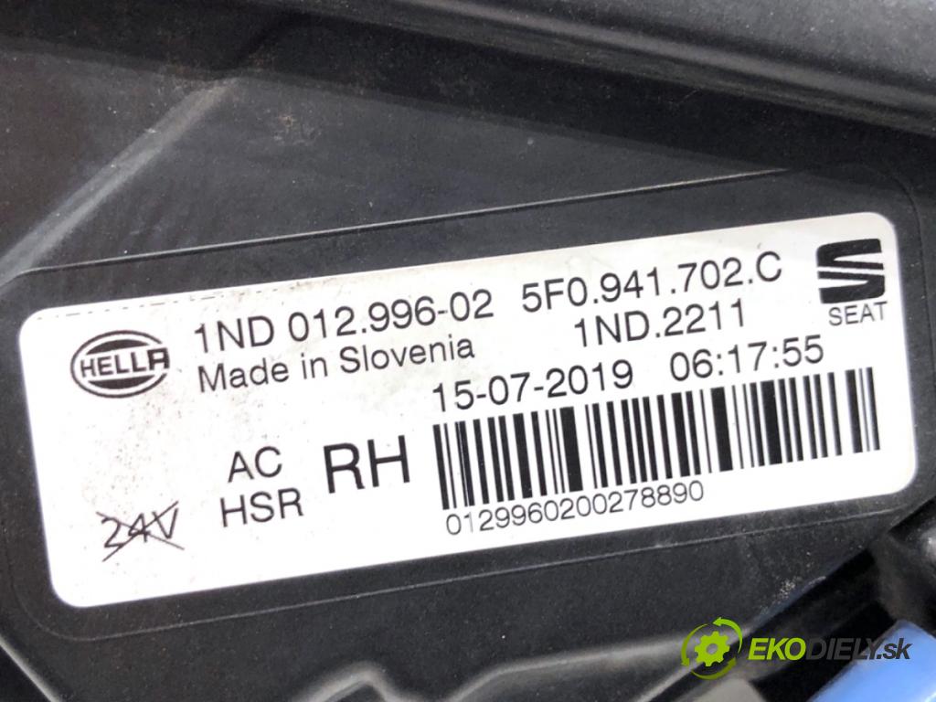 SEAT LEON III Kombi 2019 221 kW 2.0 Cupra 4Drive 1984 hmlové svetlo, hmlovka pravý přední část 5F0941702C