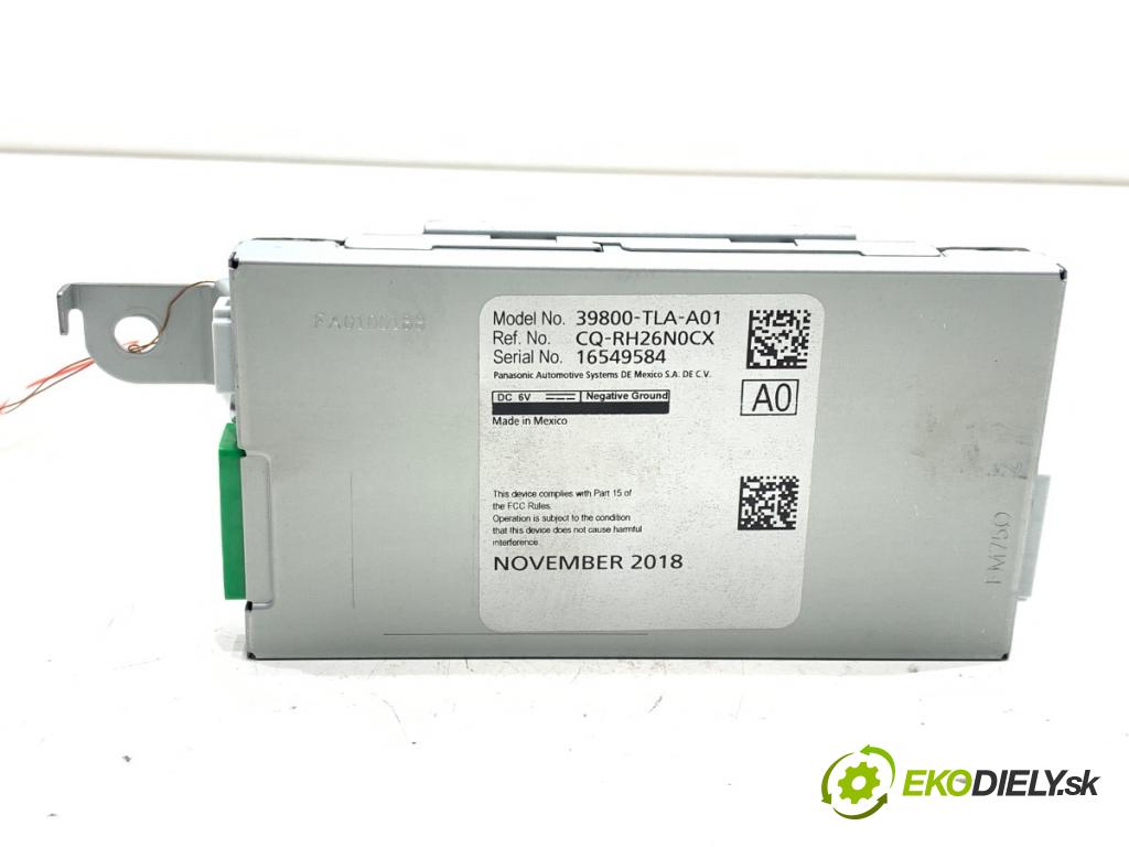 HONDA CR-V V SUV 2019 127 kW 1.5 VTEC AWD (RW2) 1498 Modul BLUETOOTH 39800-TLA-A0 (Riadiaca jednotka ostatné)