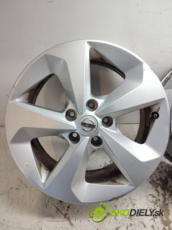NISSAN QASHQAI J11 SUV 2018 85 kW 1.2 DIG-T 1197 disky hlinikové 17 7J 5X114,3 66,1 40