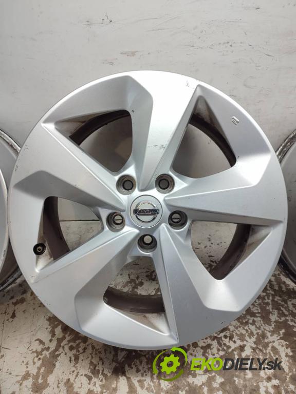 NISSAN QASHQAI J11 SUV 2018 85 kW 1.2 DIG-T 1197 disky hlinikové 17 7J 5X114,3 66,1 40