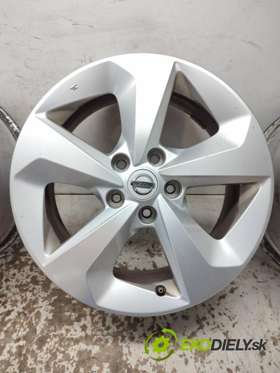 NISSAN QASHQAI J11 SUV 2018 85 kW 1.2 DIG-T 1197 disky hlinikové 17 7J 5X114,3 66,1 40