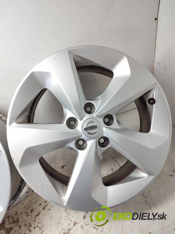 NISSAN QASHQAI J11 SUV 2018 85 kW 1.2 DIG-T 1197 disky hlinikové 17 7J 5X114,3 66,1 40