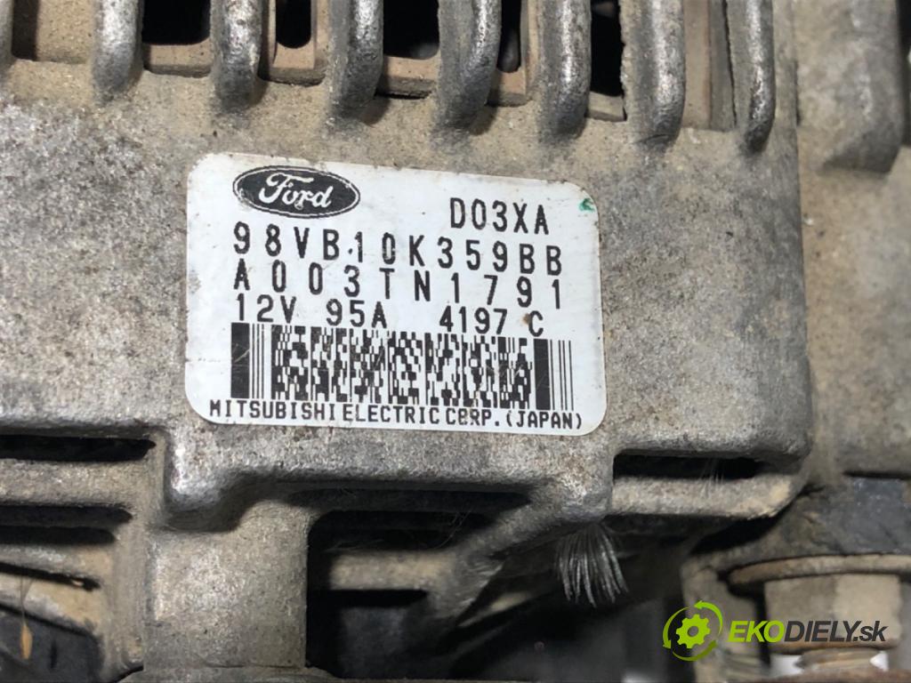 FORD TRANSIT IV Autobus 1998 56 kW 2.5 DI (EBL, ECL, EDS, EDL) 2496 Alternátor 98VB10K359BB (Alternátor)