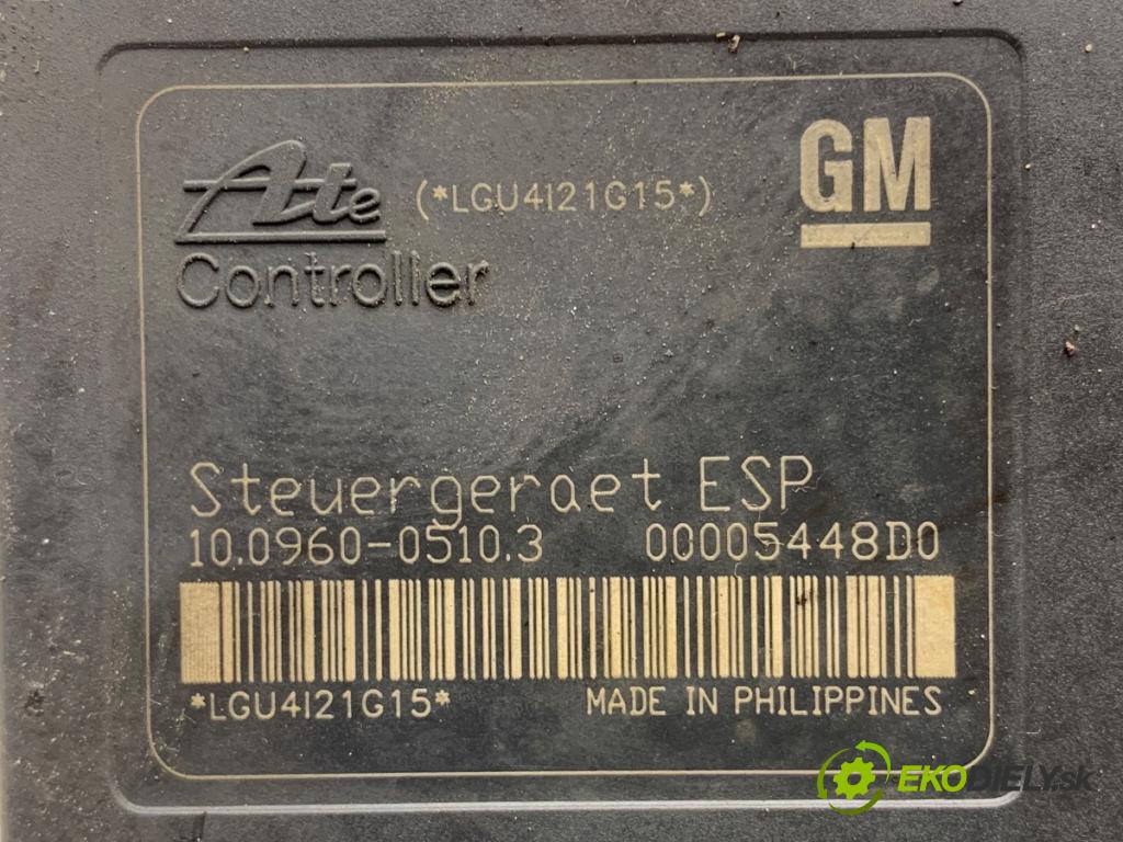 OPEL ASTRA H liftback 2004 88 kW 1.9 CDTI (L48) 1910 Pumpa ABS 13157577 (Pumpa ABS)