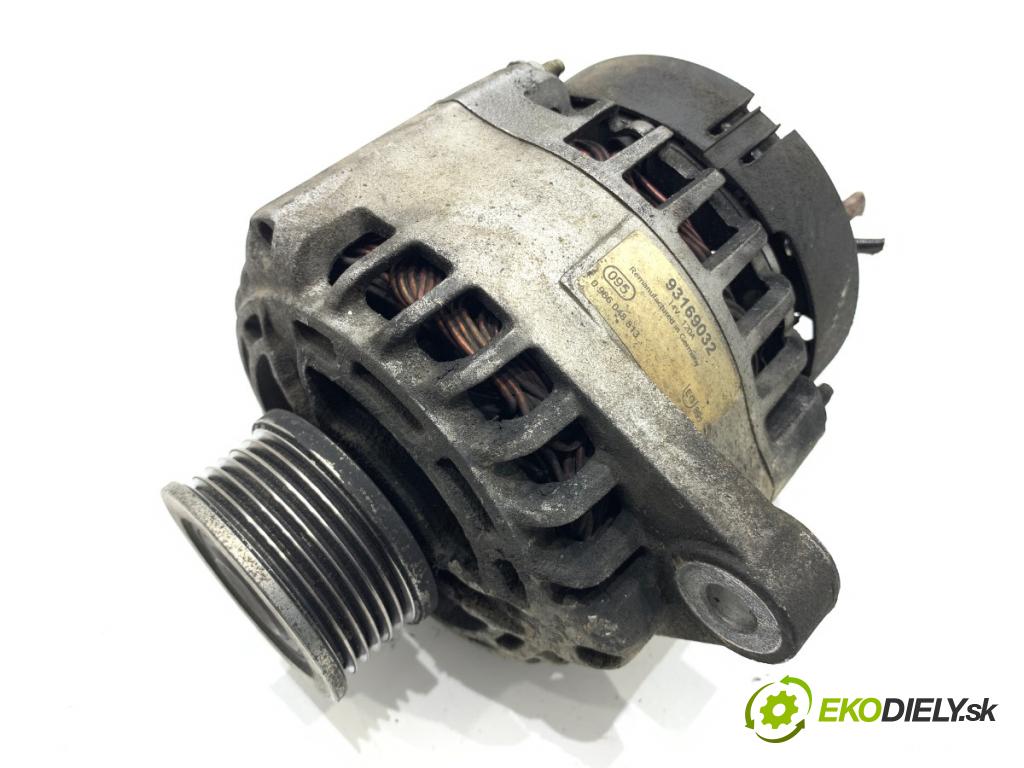 OPEL ASTRA H liftback 2004 88 kW 1.9 CDTI (L48) 1910 Alternátor 93169032 (Alternátor)