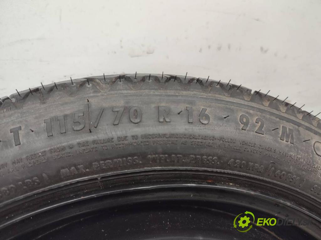 --- ---      kolo dojezdové 16 115/70 5X105 56,6