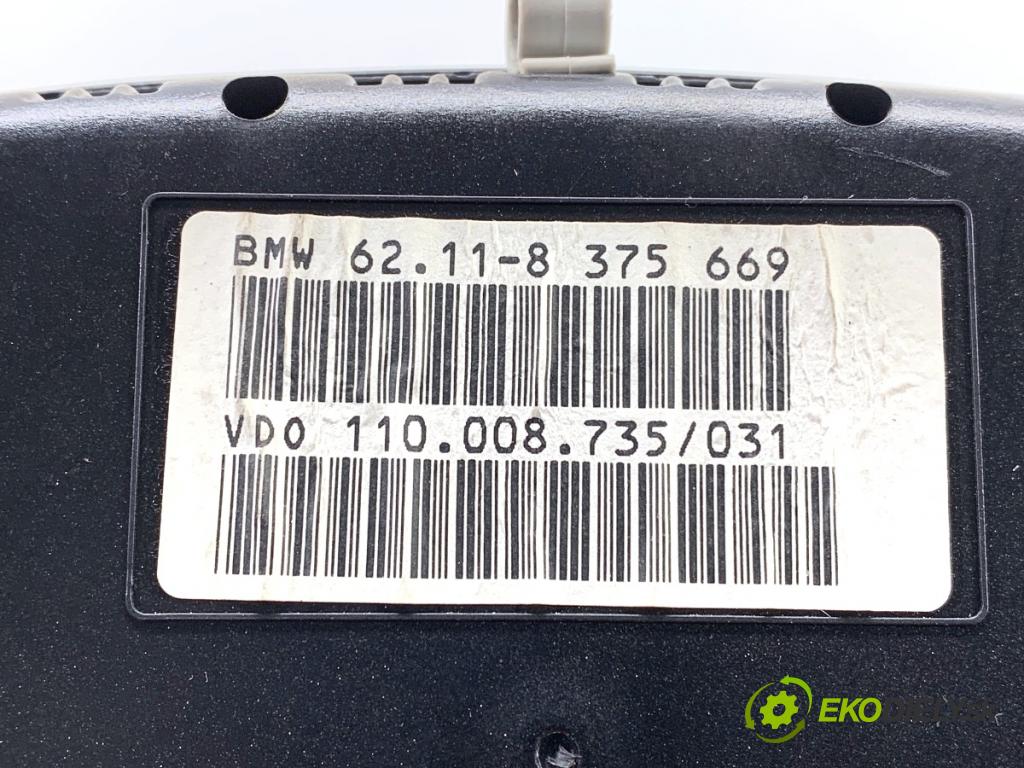 BMW E39 sedan 1997 110 kW 520 i 1990 Prístrojovka 8375669 (Prístrojová doska)