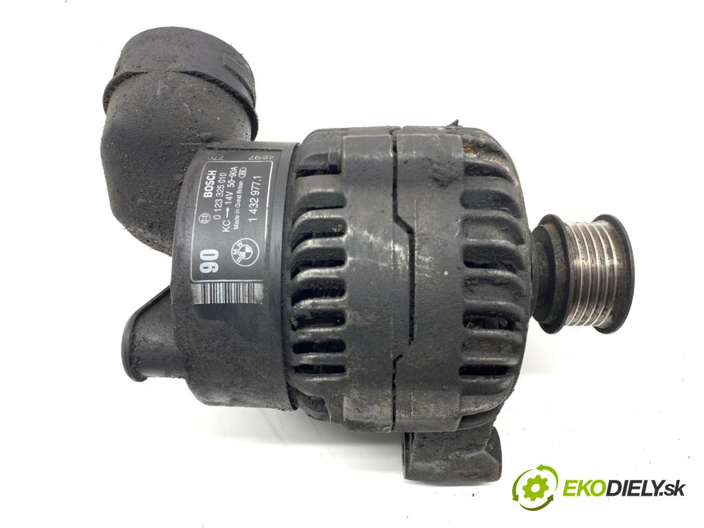 BMW E39 sedan 1997 110 kW 520 i 1990 Alternátor 1432977 (Alternátor)