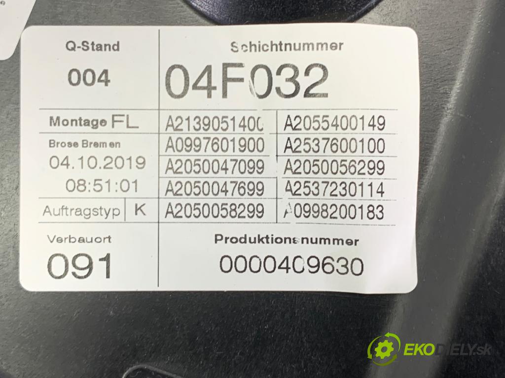 MERCEDES-BENZ GLC SUV 2020 143 kW 220 d 4-matic (253.915) 1950 mechanismus okna levý přední část