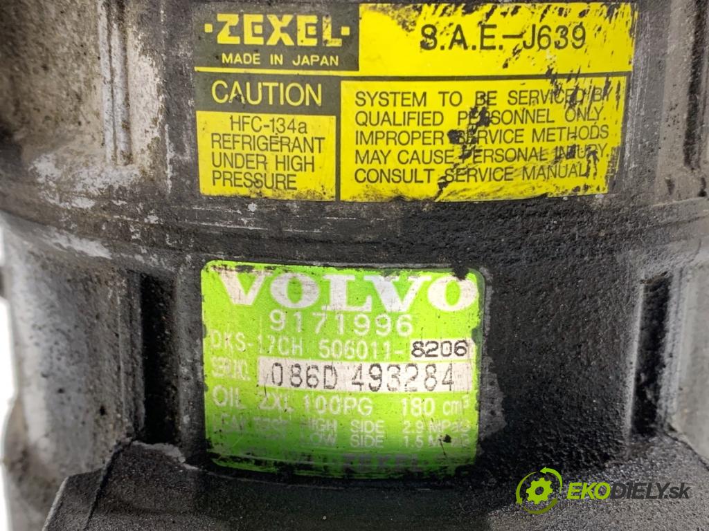 VOLVO V70 II Kombi 2000 147 kW 2.4 T AWD 2435 kompresor klimatizace 9171996 (Kompresor klimatizace)