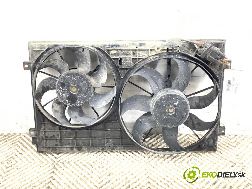 VW TOURAN nadwozie wielkoprzestrzenne (MPV) 2004 74 kW 1.9 TDI 1896 ventilátor chladiče  (Ventilátor)