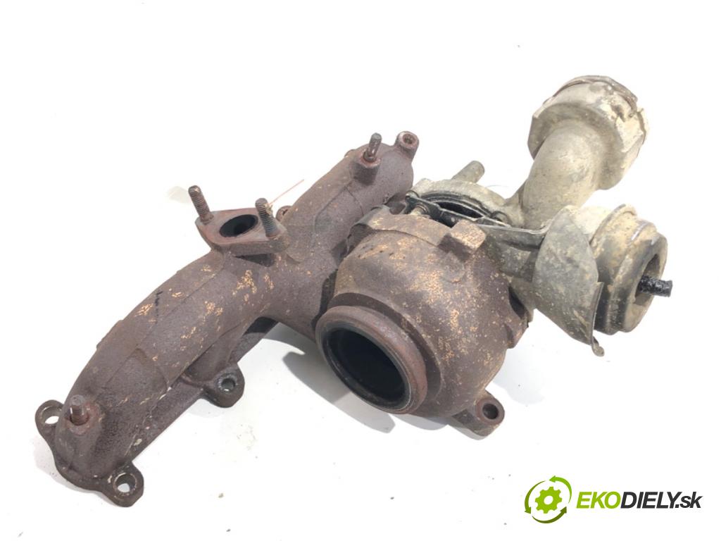 VW TOURAN nadwozie wielkoprzestrzenne (MPV) 2004 74 kW 1.9 TDI 1896 turbo 03G253014F (Kompletní turbodmychadlo)