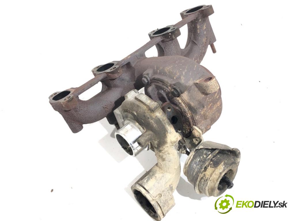 VW TOURAN nadwozie wielkoprzestrzenne (MPV) 2004 74 kW 1.9 TDI 1896 turbo 03G253014F (Kompletní turbodmychadlo)