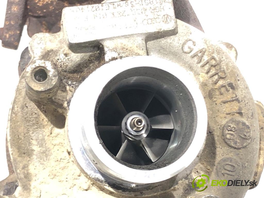 VW TOURAN nadwozie wielkoprzestrzenne (MPV) 2004 74 kW 1.9 TDI 1896 turbo 03G253014F (Kompletní turbodmychadlo)