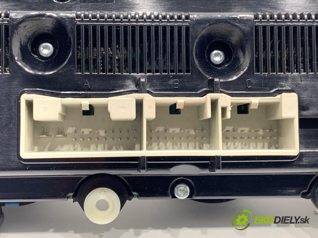 VW TOURAN nadwozie wielkoprzestrzenne (MPV) 2004 74 kW 1.9 TDI 1896 Panel ovládania kúrenia  (Prepínacie páčky pod volantom)