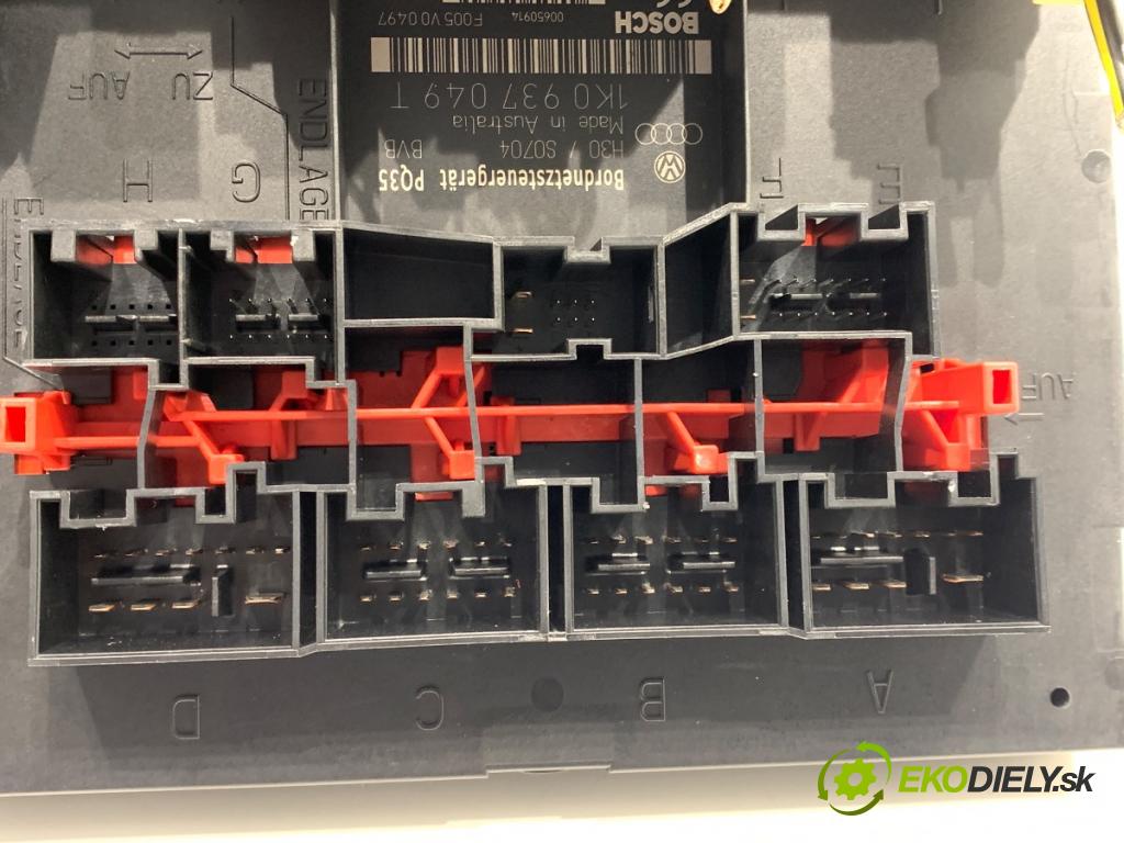 VW TOURAN nadwozie wielkoprzestrzenne (MPV) 2004 74 kW 1.9 TDI 1896 Modul BORDNETZ 1K0937049T (Riadiaca jednotka ostatné)