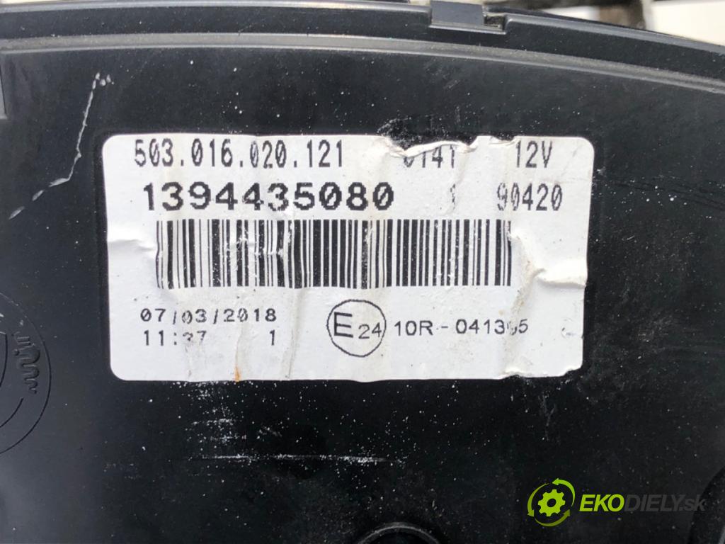 CITROEN JUMPER II Platforma / podwozie 2018 120 kW 2.0 BlueHDi 160 1997 Prístrojovka 1394435080 (Prístrojová doska)