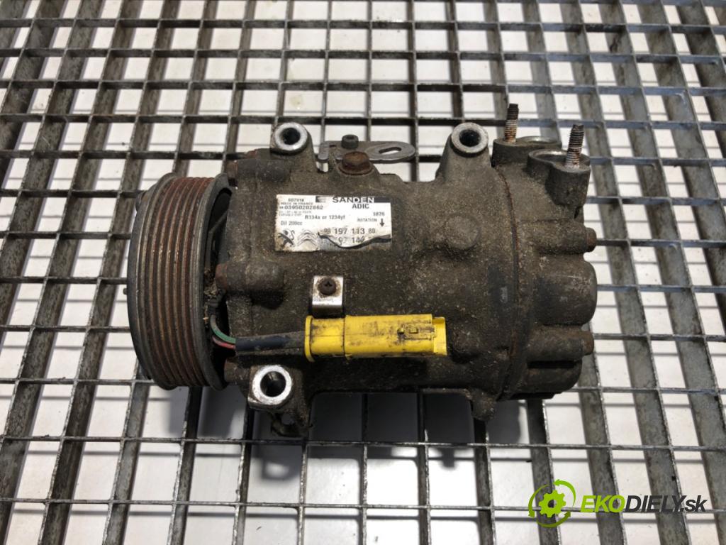 CITROEN JUMPER II Platforma / podwozie 2018 120 kW 2.0 BlueHDi 160 1997 Kompresor klimatizácie 9819711380 (Kompresor klimatizácie)