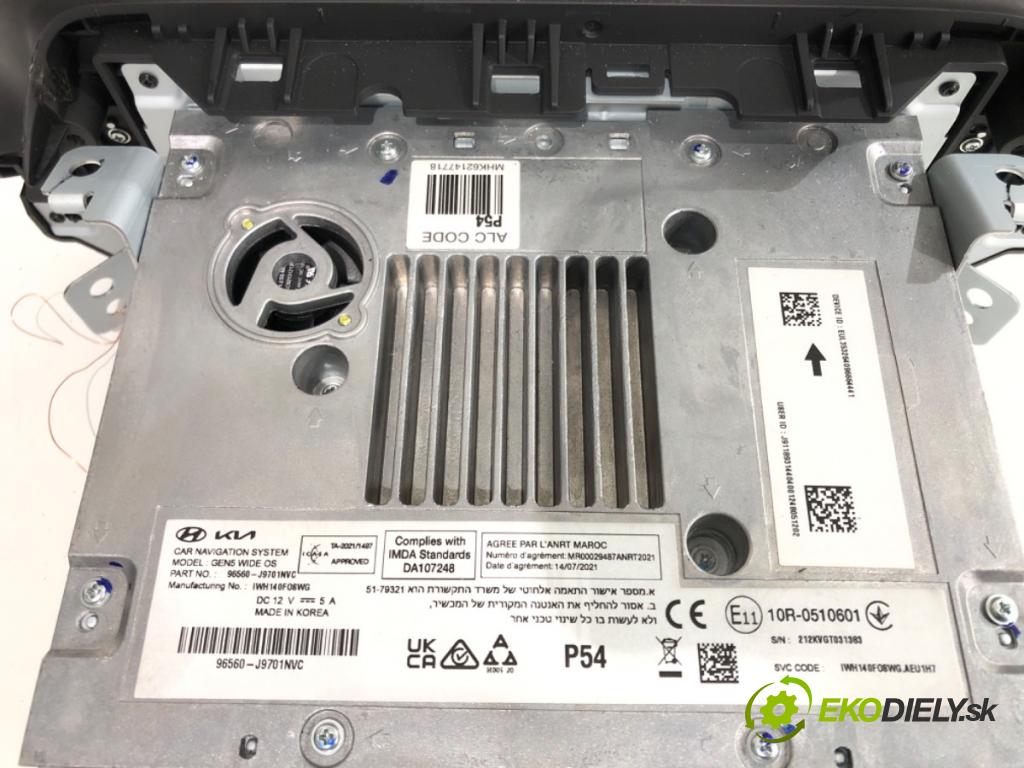 HYUNDAI KONA SUV 2022 146 kW 1.6 T-GDi 4WD 1598 RADIO Dislpej 96560-J9701