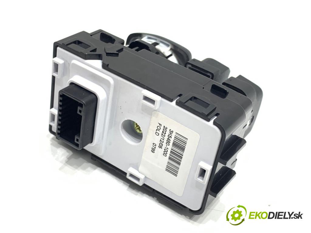 HYUNDAI KONA SUV 2022 146 kW 1.6 T-GDi 4WD 1598 Prepínač nastavenia spätných zrkadiel 3K5480-1000 (Prepínacie páčky pod volantom)